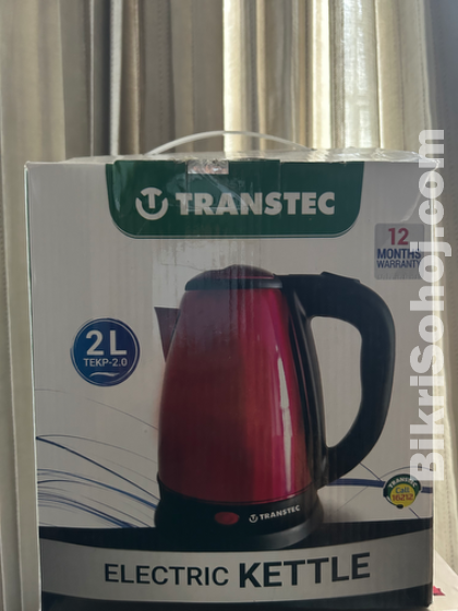 New electric kettle 2 L